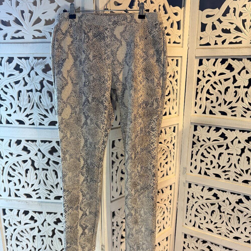 NWT Philosophy Faux Leather Snakeskin Leggings Sz S